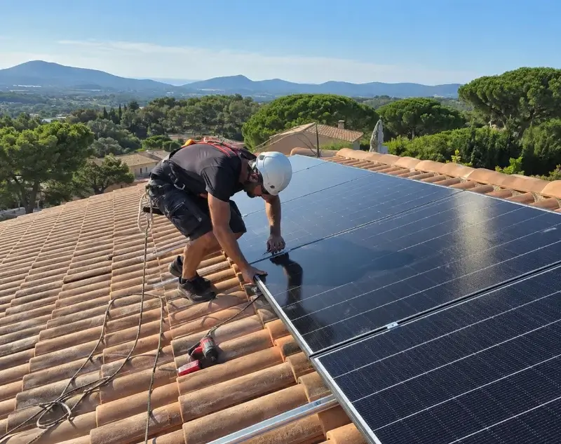 Installateur panneaux solaires Mazan — pose photovoltaïque sur toiture